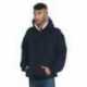 Bayside BA940 Adult Super Heavy Thermal-Lined Full-Zip Hooded Sweatshirt