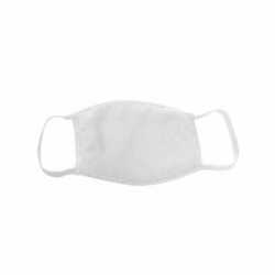 Bayside 1900BY Adult Cotton Face Mask Made in USA