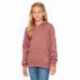 Bella + Canvas 3719Y Youth Sponge Fleece Pullover Hooded Sweatshirt