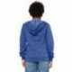 Bella + Canvas 3739Y Youth Sponge Fleece Full-Zip Hooded Sweatshirt