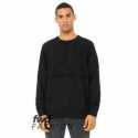 Bella + Canvas 3743 FWD Fashion Unisex Raw Seam Crewneck Pullover