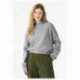 Bella + Canvas 7506C Ladies Sponge Fleece Cinched Bottom Hooded Sweatshirt