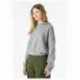 Bella + Canvas 7506C Ladies Sponge Fleece Cinched Bottom Hooded Sweatshirt