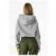 Bella + Canvas 7506C Ladies Sponge Fleece Cinched Bottom Hooded Sweatshirt