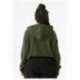 Bella + Canvas 7506C Ladies Sponge Fleece Cinched Bottom Hooded Sweatshirt