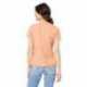 Bella + Canvas 6405CVC Ladies Relaxed Heather CVC Jersey V-Neck T-Shirt