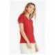 Bella + Canvas 6405CVC Ladies Relaxed Heather CVC Jersey V-Neck T-Shirt