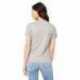 Bella + Canvas 6405CVC Ladies Relaxed Heather CVC Jersey V-Neck T-Shirt