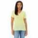 Bella + Canvas 6415 Ladies Relaxed Triblend V-Neck T-Shirt