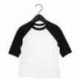 Bella + Canvas 3200T Toddler Three-Quarter Sleeve Baseball T-Shirt