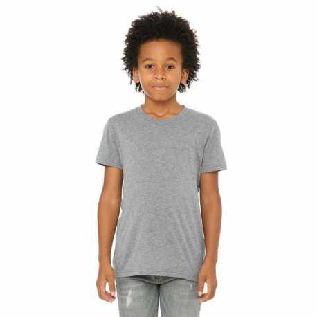 Bella + Canvas 3413Y Youth Triblend Short-Sleeve T-Shirt