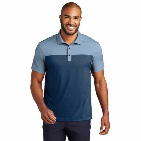 Port Authority K831 Fine Pique Blend Blocked Polo