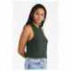 Bella + Canvas 6682 Ladies Racerback Cropped Tank