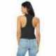 Bella + Canvas 6682 Ladies Racerback Cropped Tank