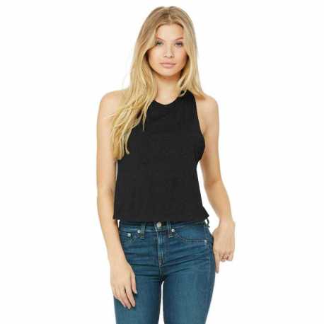 Bella + Canvas 6682 Ladies Racerback Cropped Tank