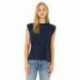 Bella + Canvas 8804 Ladies Flowy Muscle T-Shirt with Rolled Cuff