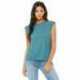 Bella + Canvas 8804 Ladies Flowy Muscle T-Shirt with Rolled Cuff