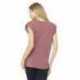 Bella + Canvas 8804 Ladies Flowy Muscle T-Shirt with Rolled Cuff