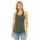 Bella + Canvas B6008 Ladies Jersey Racerback Tank