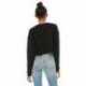 Bella + Canvas B7503 Ladies Cropped Fleece Crew