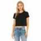 Bella + Canvas B8882 Ladies Flowy Cropped T-Shirt