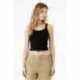 Bella + Canvas 1012BE Ladies Micro Ribbed Scoop Tank