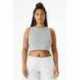 Bella + Canvas 1013BE Ladies Micro Rib Muscle Crop Tank