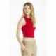 Bella + Canvas 1013BE Ladies Micro Rib Muscle Crop Tank