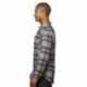 Burnside B8219 Men's Snap-Front Flannel Shirt