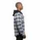 Burnside B8620 Men's Hooded Flannel Jacket