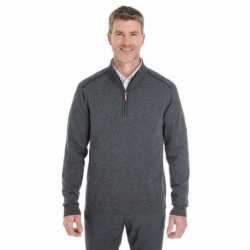 Devon & Jones DG478 Men's Manchester Fully-Fashioned Quarter-Zip Sweater