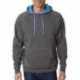 J America JA8883 Adult Shadow Fleece Pullover Hood