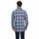 Burnside B8212 Woven Plaid Flannel With Biased Pocket