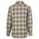 Burnside B8212 Woven Plaid Flannel With Biased Pocket