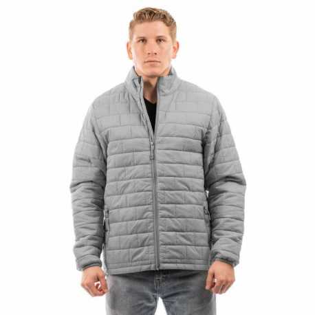 Burnside B8713 Adult Box Quilted Puffer Jacket