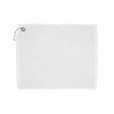 Carmel Towel Company C1625GH Golf Towel with Grommet and Hook