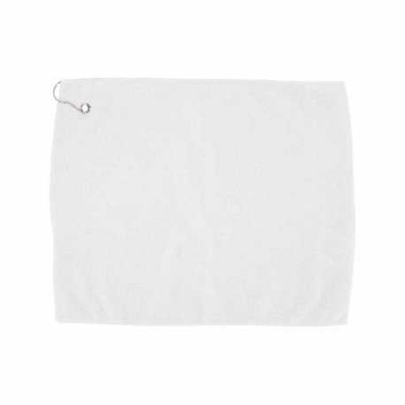 Carmel Towel Company 1518MFG Microfiber Towel with Grommet and Hook