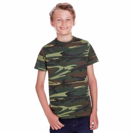 Code Five C52207 Youth Camo T-Shirt