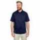 Harriton M586T Men's Tall Flash IL Colorblock Short Sleeve Shirt