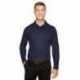 Devon & Jones DG20L CrownLux Performance Men's Plaited Long Sleeve Polo