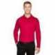 Devon & Jones DG20L CrownLux Performance Men's Plaited Long Sleeve Polo