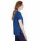 Devon & Jones DG20WB CrownLux Performance Ladies Plaited Rolled-Sleeve Top