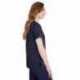 Devon & Jones DG20WB CrownLux Performance Ladies Plaited Rolled-Sleeve Top