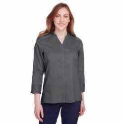 Devon & Jones DG560W Ladies Crown Collection Stretch Broadcloth Three-Quarter Sleeve Blouse