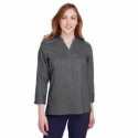 Devon & Jones DG560W Ladies Crown Collection Stretch Broadcloth Three-Quarter Sleeve Blouse