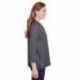 Devon & Jones DG562W Ladies Crown Collection Stretch Pinpoint Chambray Three-Quarter Sleeve Blouse