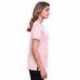 Devon & Jones DG20CW CrownLux Performance Ladies Plaited Tipped V-Neck Top