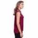 Devon & Jones DG20SW CrownLux Performance Ladies Plaited Tipped Sleeveless Polo