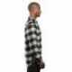 Burnside B8210 Men's Plaid Flannel Shirt