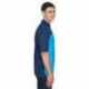 Core365 CE101 Men's Balance Colorblock Performance Pique Polo